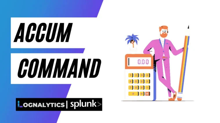 accum command in splunk