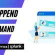 append command in splunk