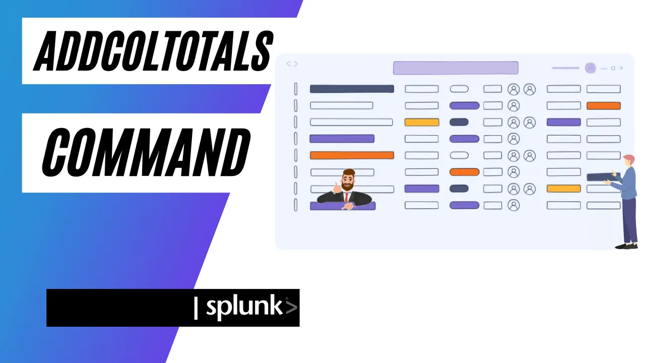 addcoltotals command splunk